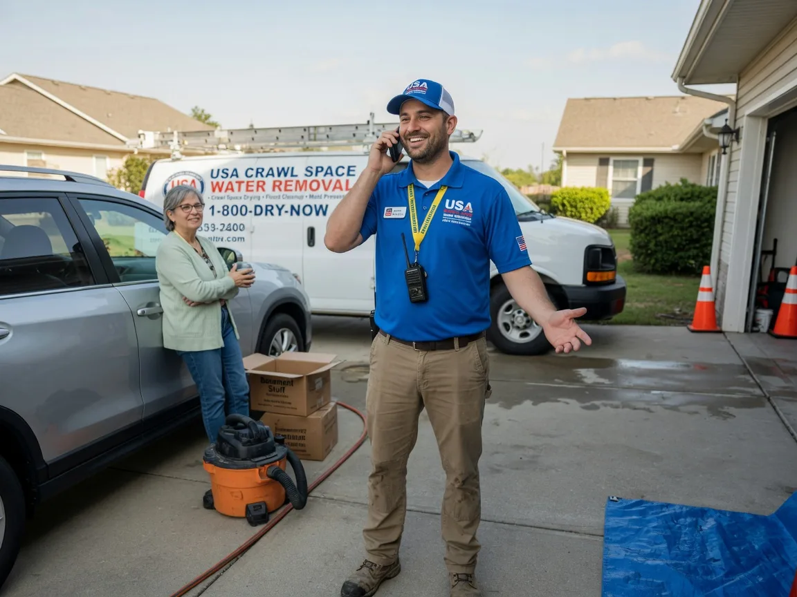 Crawl Space Water Removal Hardwick, GA FAQs